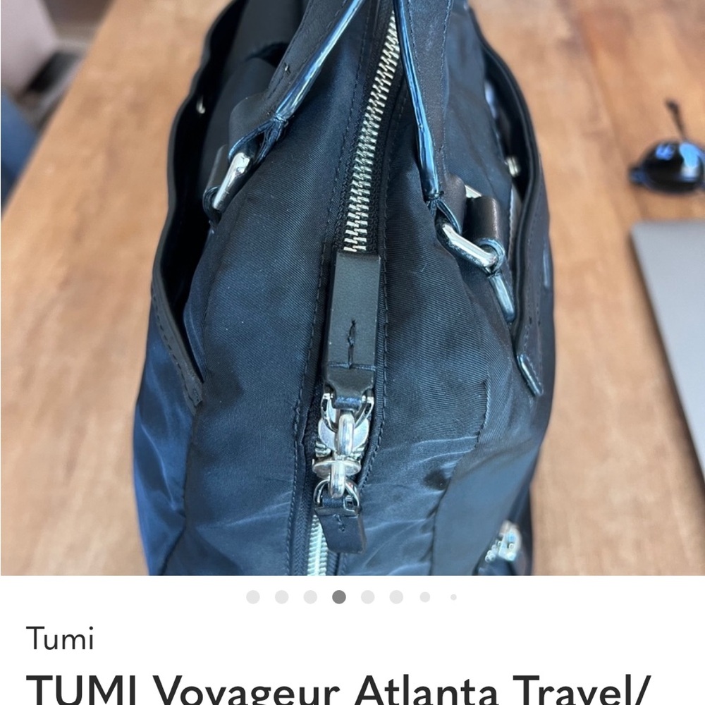 TUMI Voyageur Atlanta Travel/Business backpack in black - Picture 4 of 9